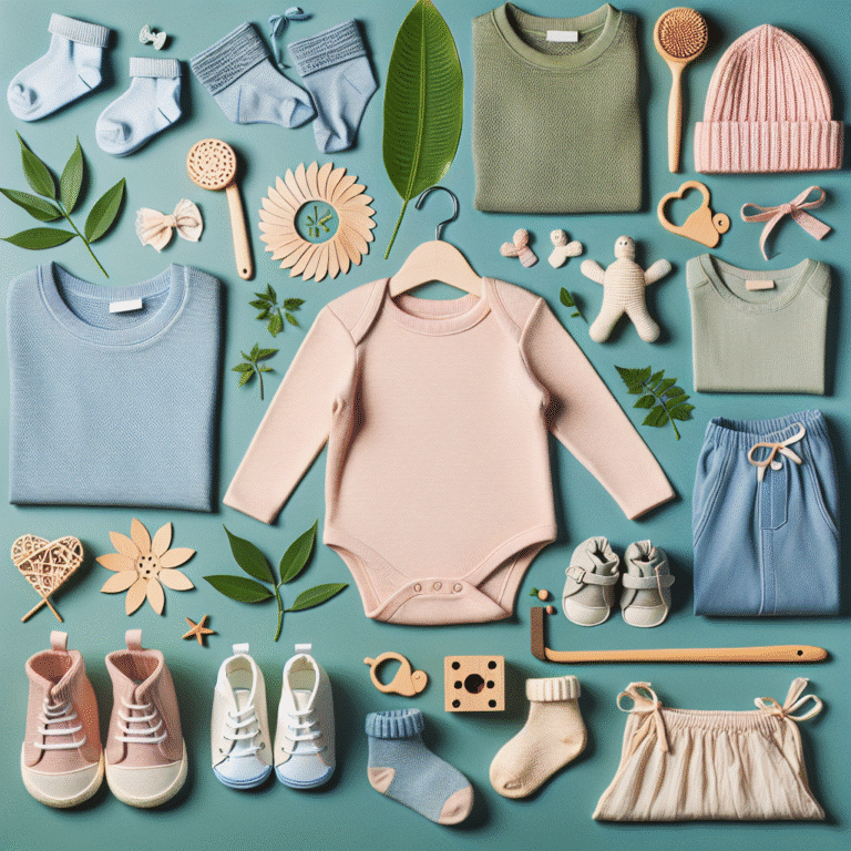 moda bebê sustentável: tendências e marcas
