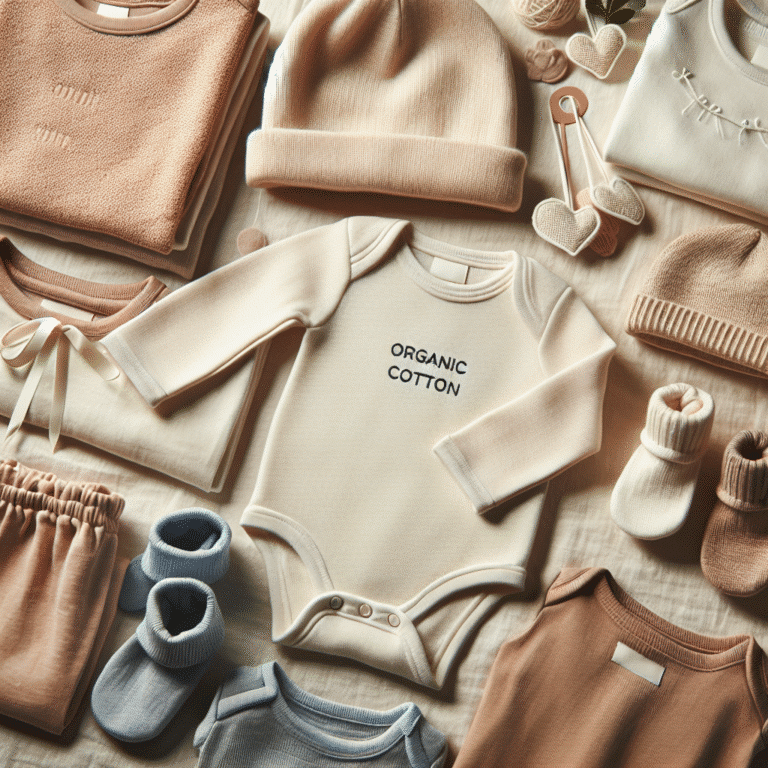 como escolher roupas de algodão orgânico para recém-nascidos