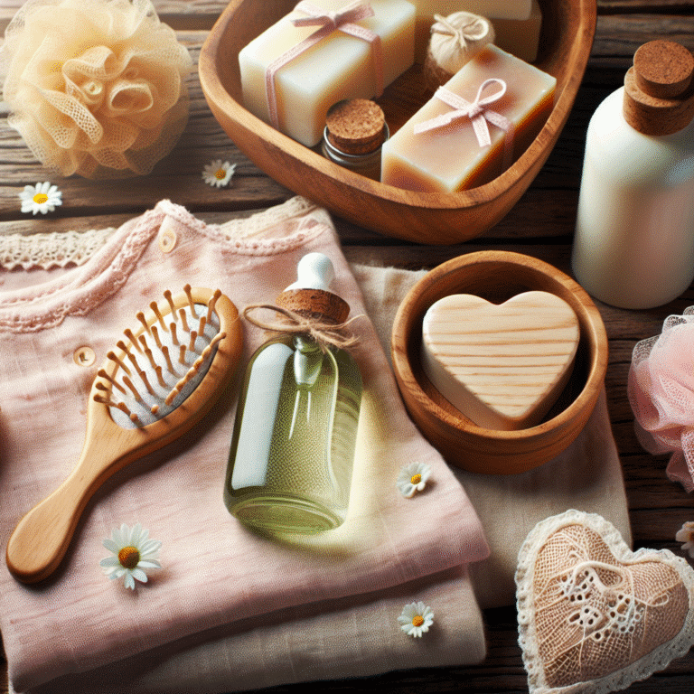 produtos naturais essenciais para o cuidado do bebê