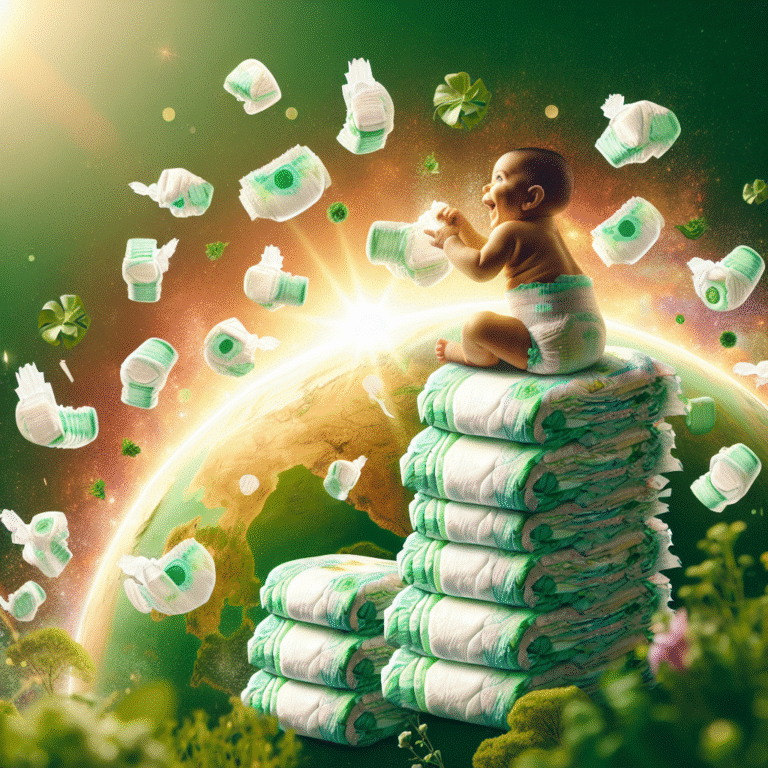 Fraldas biodegradáveis: uma escolha sustentável para o seu bebê