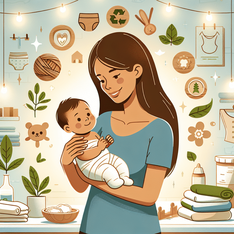 como implementar cuidados ecológicos com recém-nascidos