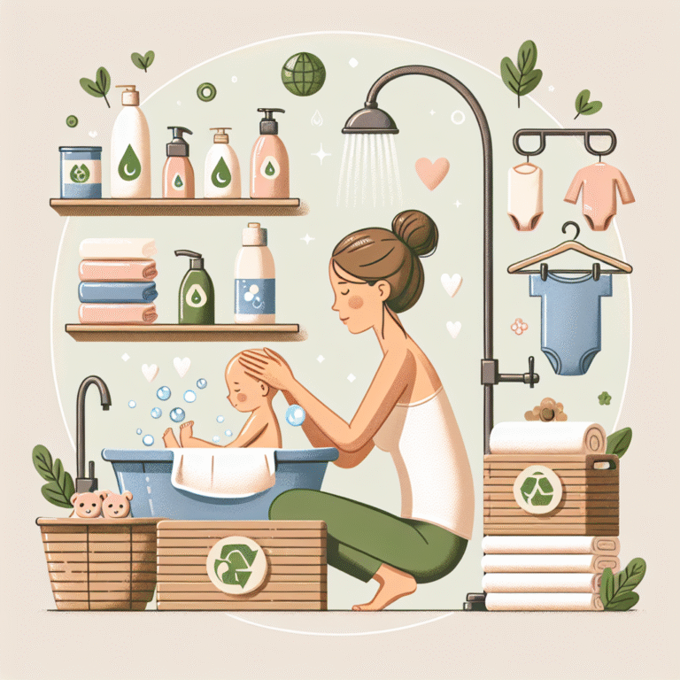banho ecológico: como cuidar do bebê de forma sustentável