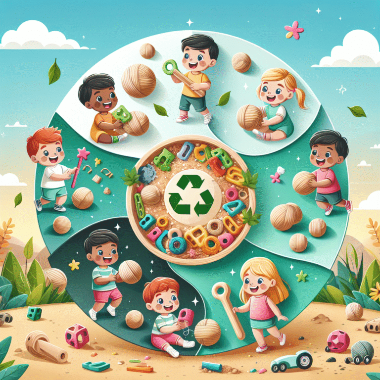 Por que optar por brinquedos biodegradáveis para crianças?