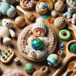 A importância dos brinquedos sustentáveis para recém-nascidos