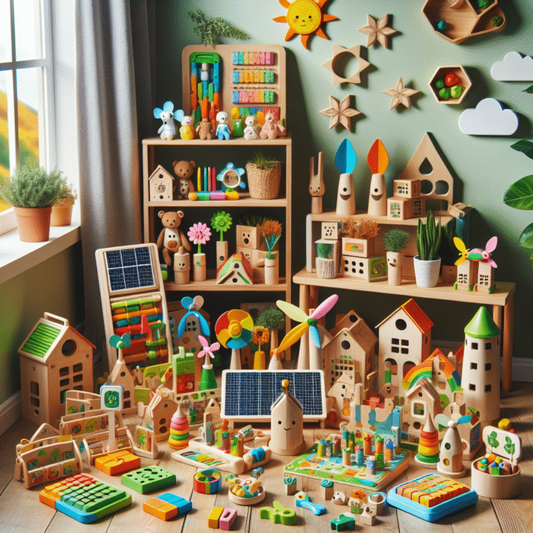 Brinquedos educativos ecológicos: aprendendo enquanto brinca