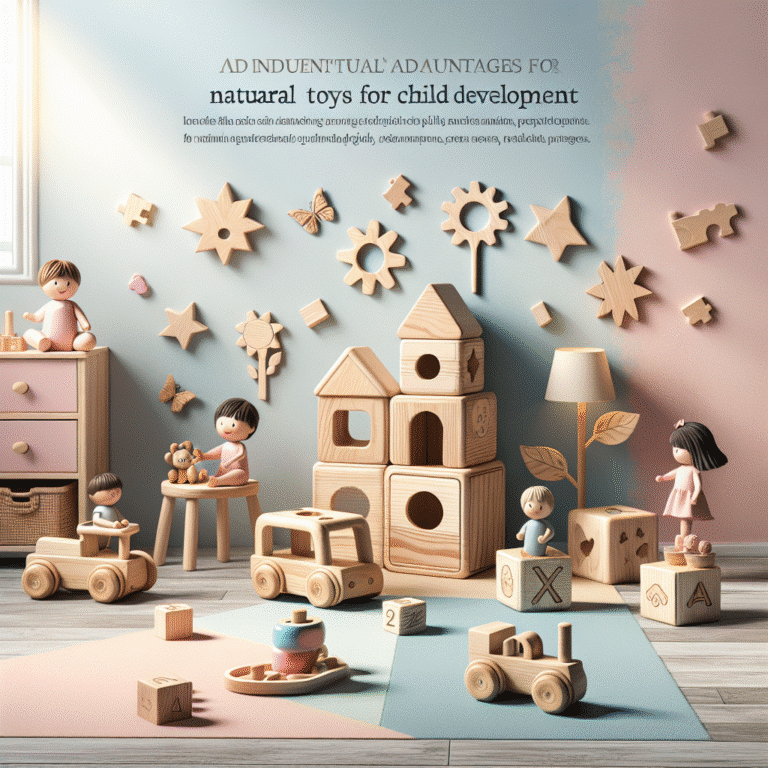 As vantagens dos brinquedos de madeira natural para o desenvolvimento infantil