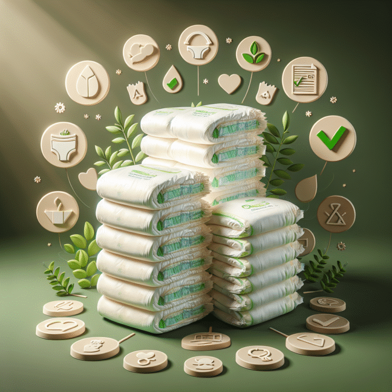 Fraldas orgânicas para recém-nascidos: conforto e segurança ambiental