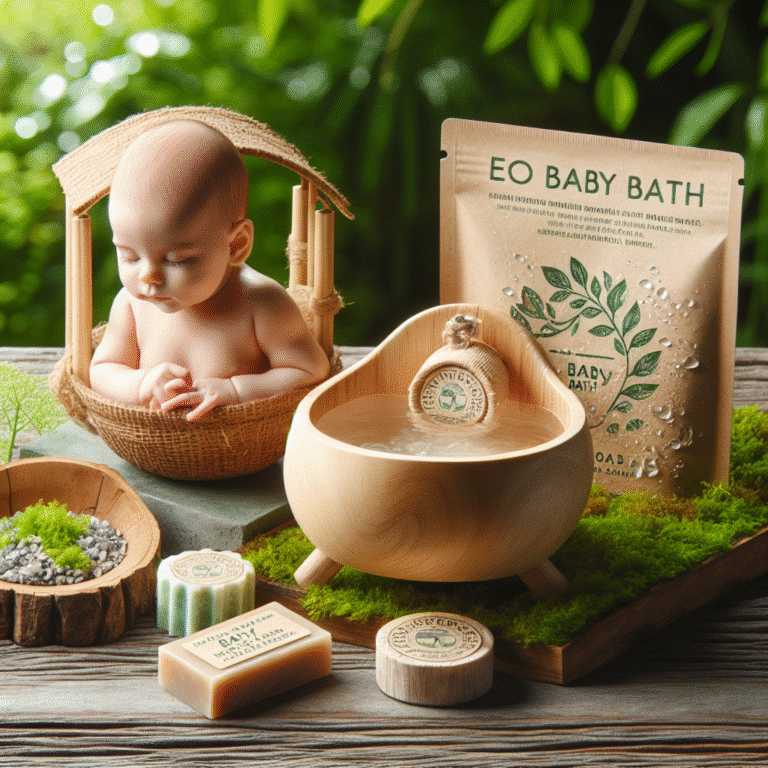 banho ecológico para bebê: como fazer corretamente
