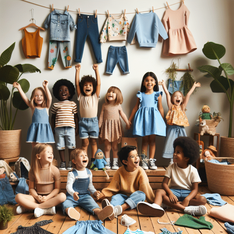 moda consciente: tendências de roupas infantis sustentáveis