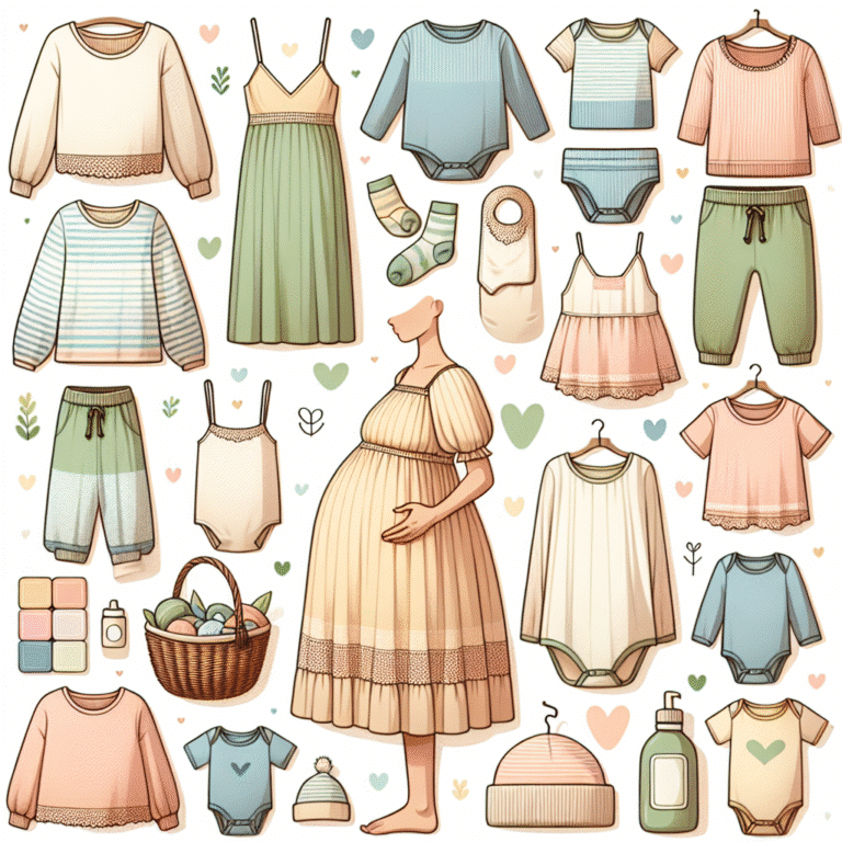 o que são roupas orgânicas para gestantes e bebês?