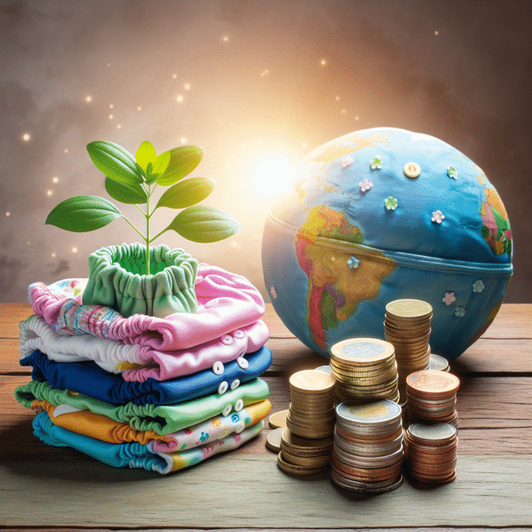 Fraldas ecológicas reutilizáveis: economia e sustentabilidade