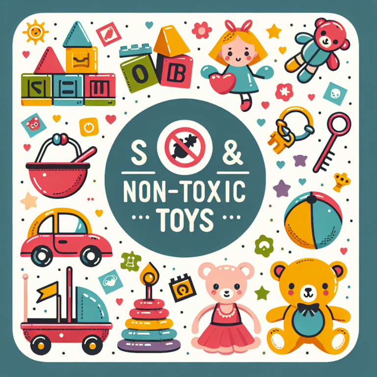 A importância de brinquedos seguros e não tóxicos na infância
