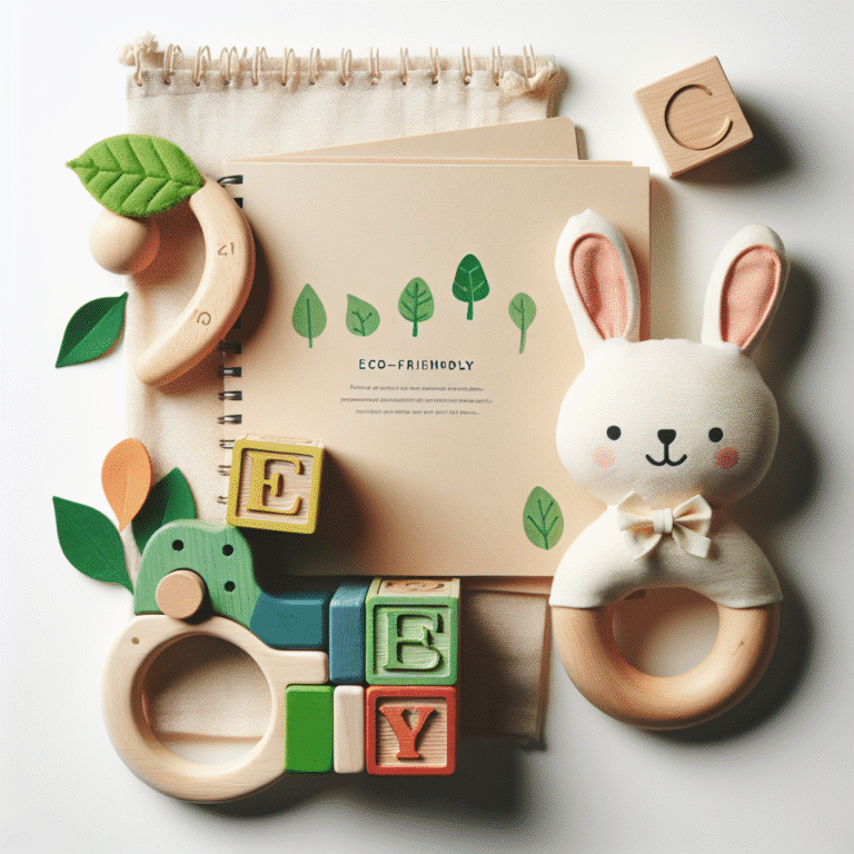 Brinquedos ecológicos para bebês: uma escolha consciente