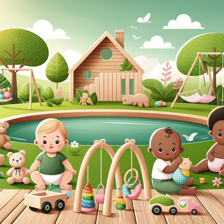 Brinquedos ecológicos para bebês: a importância do brincar saudável