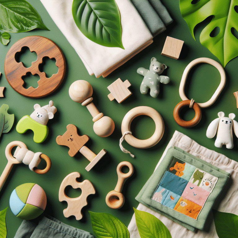 Brinquedos ecológicos para bebês: A escolha perfeita para um futuro sustentável