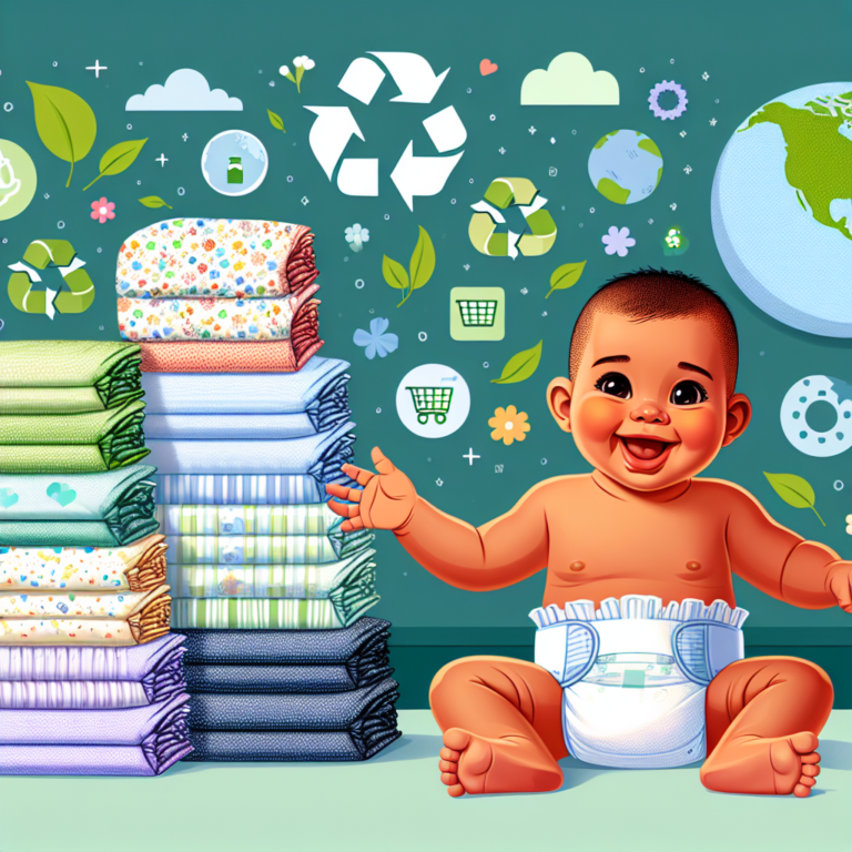 Fraldas biodegradáveis: a escolha sustentável para bebês