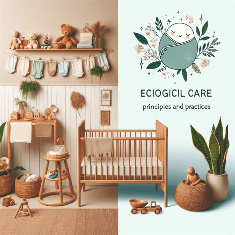Cuidados ecológicos para recém-nascido: princípios e práticas
