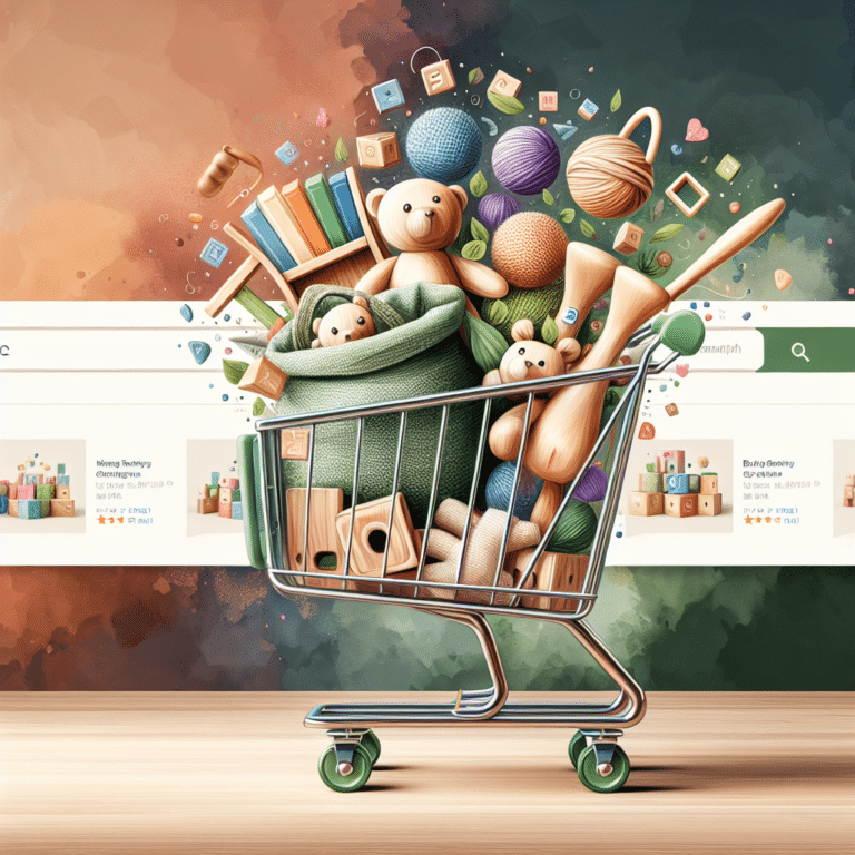 Onde encontrar brinquedos de bebê ecológicos online