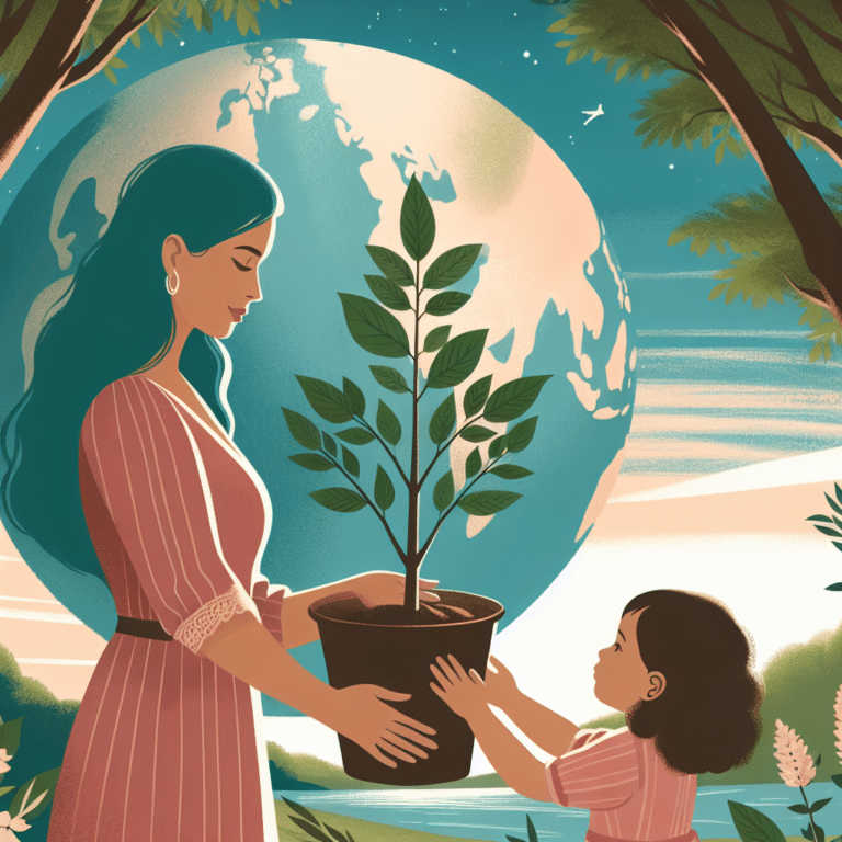 Cuidados conscientes: como adotar práticas sustentáveis na criação do seu filho