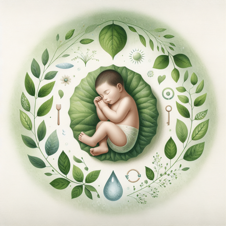 Cuidados ecológicos para recém-nascido: princípios e práticas