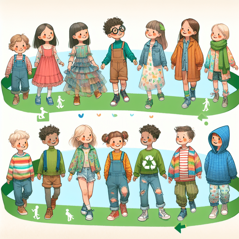 a evolução da moda infantil sustentável: mais do que uma escolha