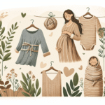 explorando roupas orgânicas para gestantes e bebês