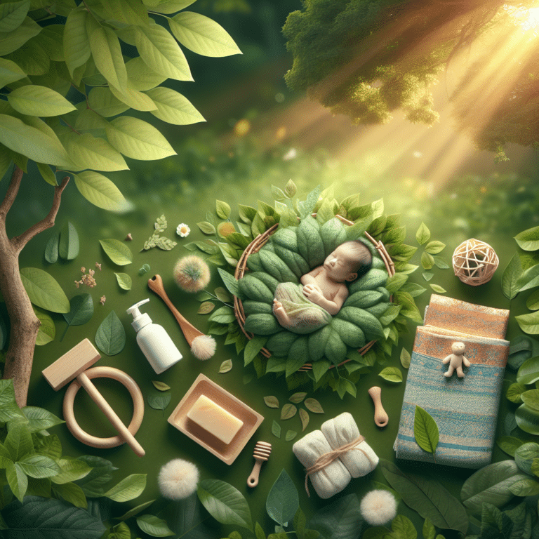 cuidados ecológicos e seguros para recém-nascidos