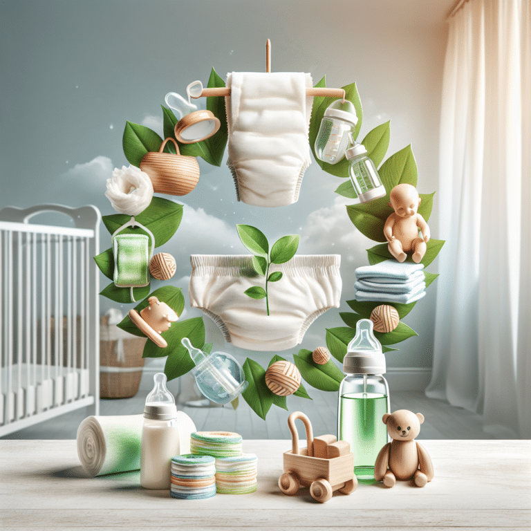 Higiene segura e sustentável para bebês: um futuro mais limpo.