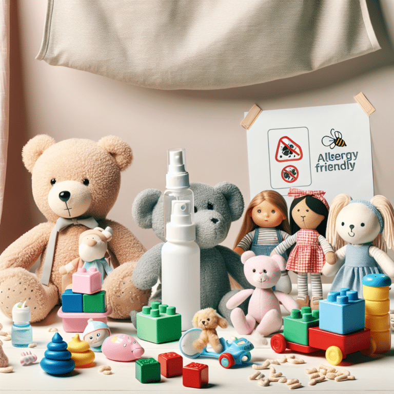 brinquedos antialérgicos: segurança para todos os pequenos