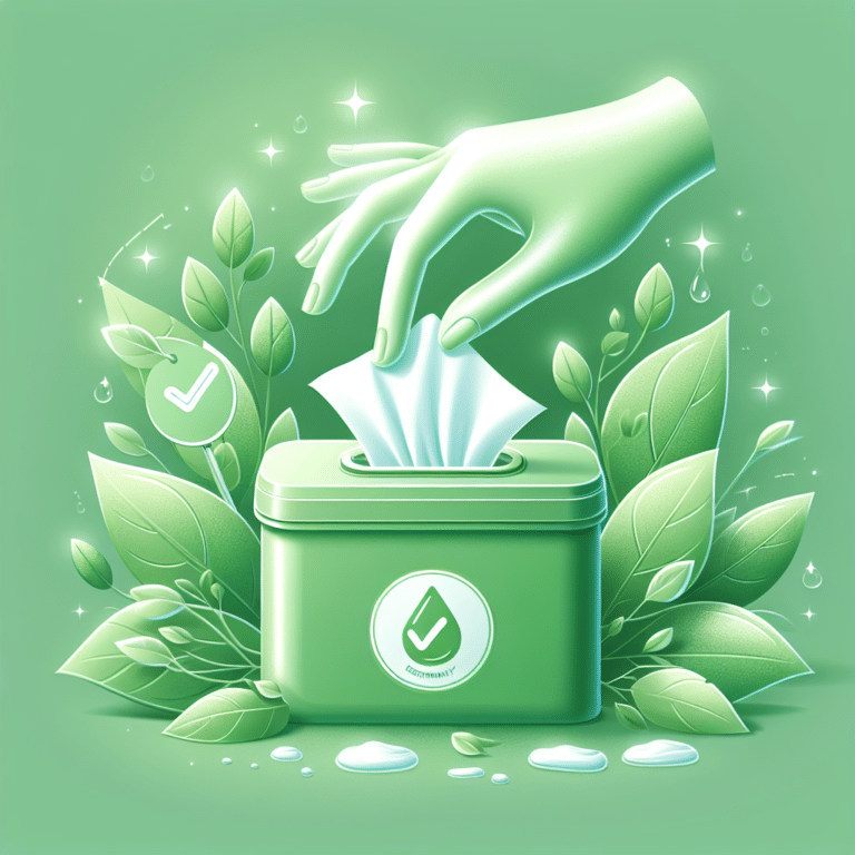 lenços umedecidos ecológicos: uma alternativa saudável