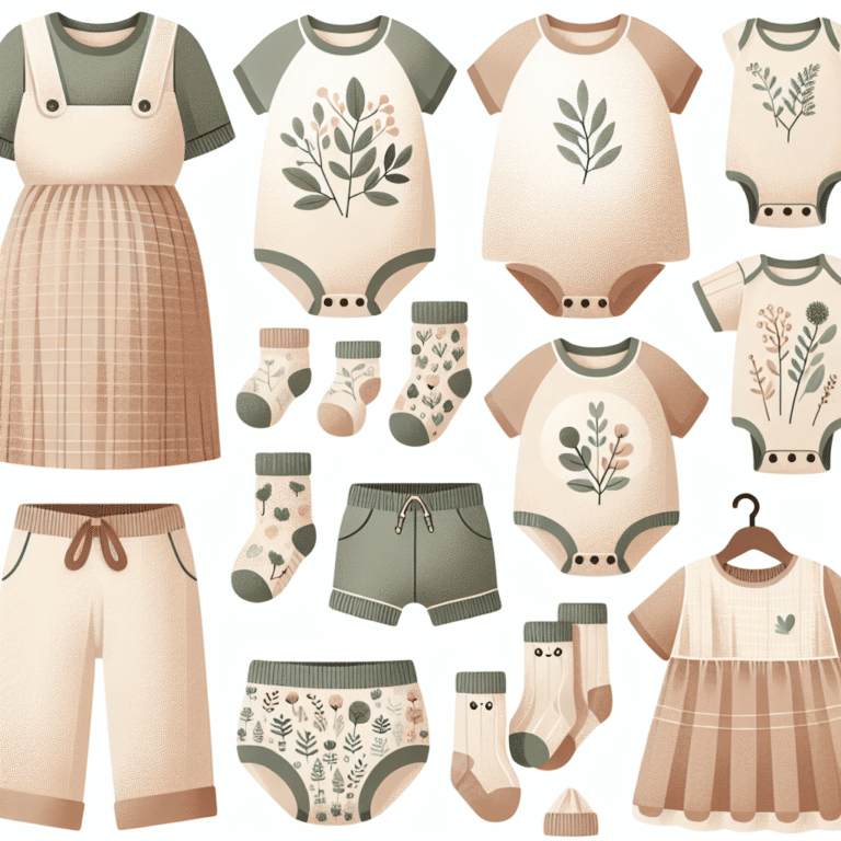 conheça as melhores opções de roupas orgânicas para gestantes e bebês
