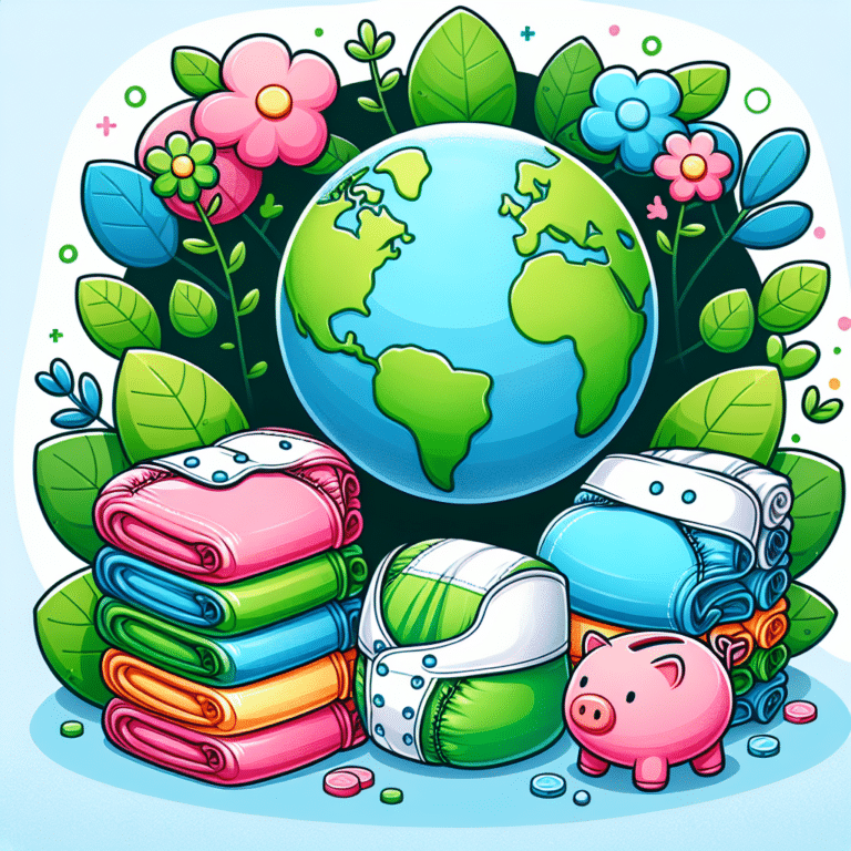 fraldas ecológicas reutilizáveis: economizando e cuidando do planeta