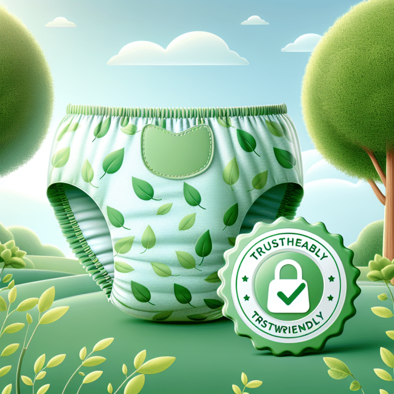 fraldas ecológicas de marca confiável: segurança e responsabilidade