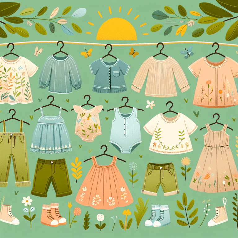 como as roupas infantis podem ser amigas do meio ambiente.