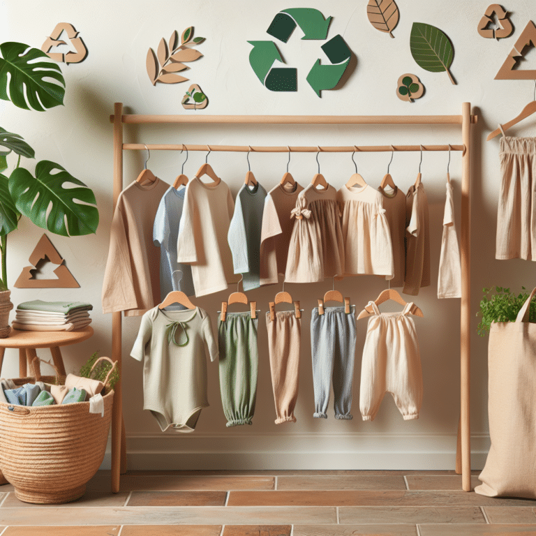 descubra as melhores roupas infantis amigas do meio ambiente.